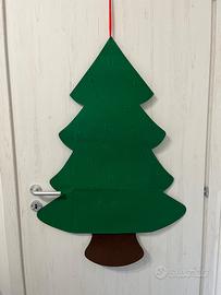 Albero di Natale in feltro da appendere