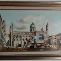 Quadro a olio su tela dell'artista Trentino Franco