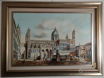 Quadro a olio su tela dell'artista Trentino Franco