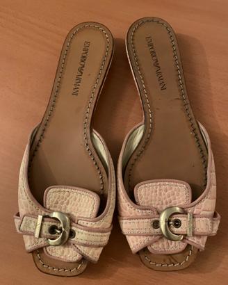 Emporio Armani ciabatte rosa