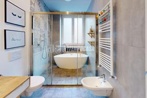 TRILOCALE NUOVO ARREDATO LIBERO SUBITO CON BALCON