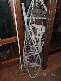 Racchette neve USA militari anni 70 