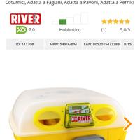 Incubatrice river system real 49 ET in biomaster