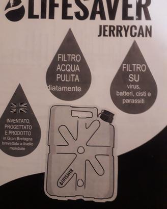 Depuratore acqua portatile