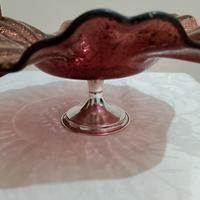 porta bon bon di Murano e argento!!