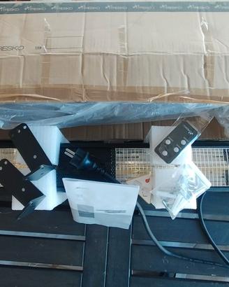 Stufa a Infrarossi 3000W con Telecomando
