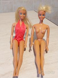 Due Barbie vintage anni 80