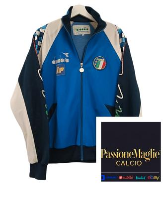 Tuta Italia 1990 Originale Diadora Vintage