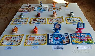 1°Lotto 12 Sorprese Magic Kinder Surprise-Serie NV
