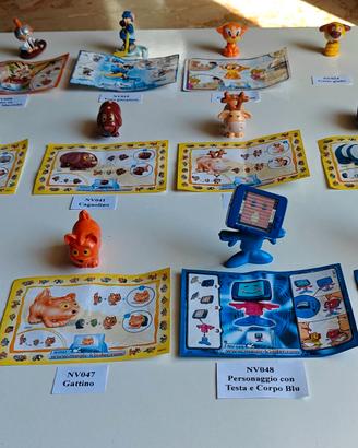 1°Lotto 12 Sorprese Magic Kinder Surprise-Serie NV