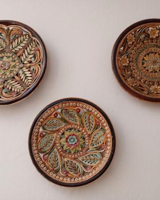 Piatti in ceramica di Giotto e Giannoni