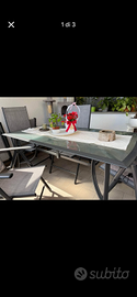 Tavolo + 6 sedie sdraio