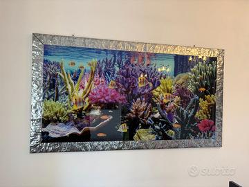 Quadro moderno effetto plexiglass lucido