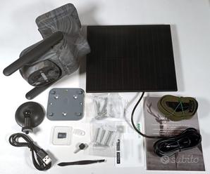 Fototrappola Solare Infrarossi 2K 4G SIM LEMNOI  			