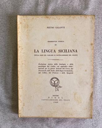 Manuale di Grammatica storica La Lingua Siciliana