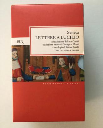 Seneca lettere a lucilio cofanetto