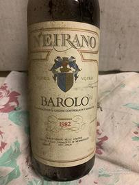 BAROLO CANTINA NEIRANO ANNATA 1982