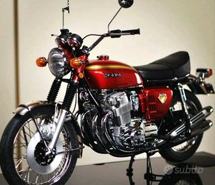 Modellino moto Honda scala 1:4