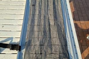 Rete protezione per letti a castello su camper