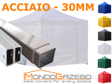 Gazebo  pieghevole 3x3 richiudibile 6 colori nuovi