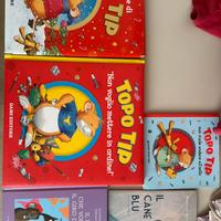 Libri topo tip lupetto e cane blu