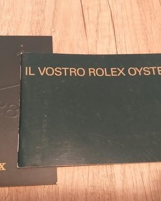 Rolex Datejust libretti orologio originale 