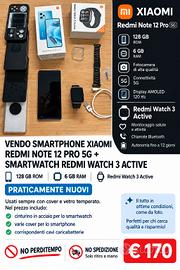 Xiaomi redmi note 12 pro + smartwatch