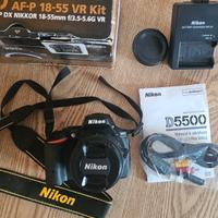 Nikon d5500 + obiettivo 18-55 Perfetta 