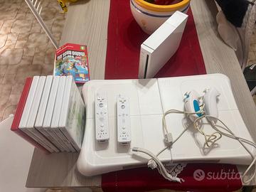 wii e wii fit con 3 giochi
