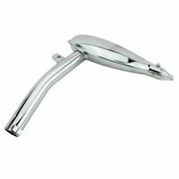 Scarico cromato a pesce Vespa 125 VM VN VL VB1