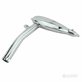 Scarico cromato a pesce Vespa 125 VM VN VL VB1