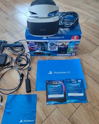 PlayStation VR Mega Pack  visore PS4