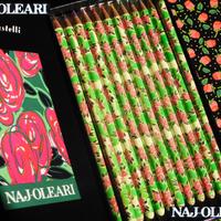 NAJ OLEARI VINTAGE Pastelli Quaderno Rilegato NEW