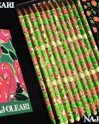 NAJ OLEARI VINTAGE Pastelli Quaderno Rilegato NEW