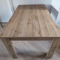 Tavolo allungabile effetto rovere