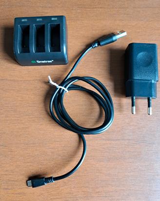 Caricabatterie per Gopro 5 - 6 - 7