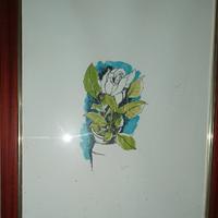 quadro con fiore 