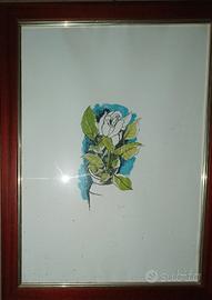 quadro con fiore 