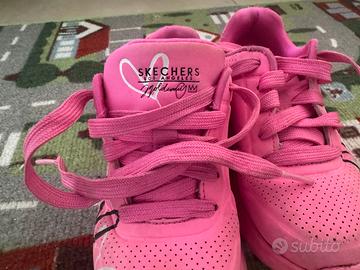 Scarpe Skechers Fucsia taglia 27.5 bimba