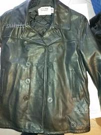 Schott pea coat 740n in pelle