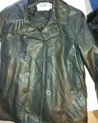 Schott pea coat 740n in pelle