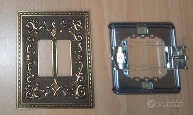 PLACCA E SUPPORTO VIMAR 7242 DIAMANTE 2 ROTONDA