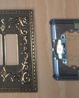 PLACCA E SUPPORTO VIMAR 7242 DIAMANTE 2 ROTONDA