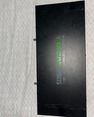 Unità ricevente STREET AUDIO SU60 con mic. e jack