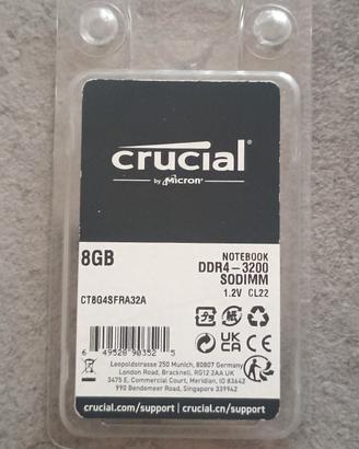 8 GB ddr4 sodimm 