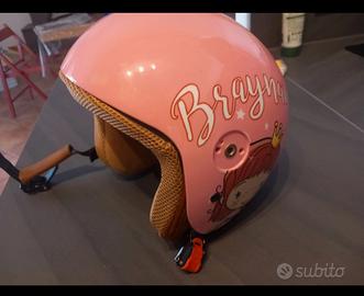 Casco moto bambina