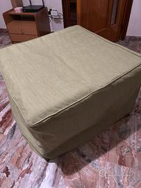 Pouf letto singolo pieghevole