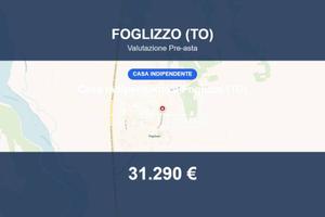 Immobile in asta di 120 m² a Foglizzo