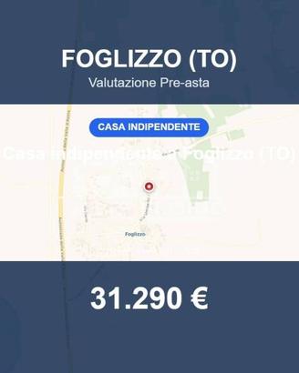 Immobile in asta di 120 m² a Foglizzo