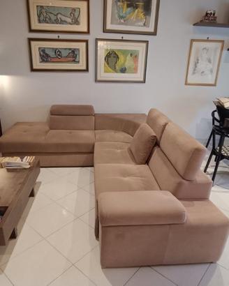 Divano letto angolare